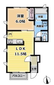 デザインメゾン高倉の間取り画像