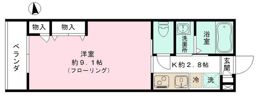 Penn．Curtisの間取り画像