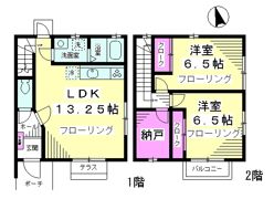 アビタシオン鵠沼の間取り画像