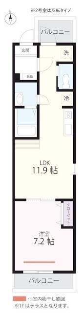 QUIET CRAB HOUSE TOGETHER 川崎浅田（仮）の間取り画像