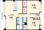レイクサイドテラスの間取り画像
