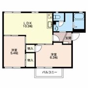 パラッツオ日永西 Aの間取り画像