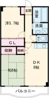 エスポアール21の間取り画像