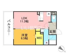 キルンズ博多駅南の間取り画像