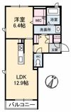 シャーメゾンタウン西阿知駅前 A棟の間取り画像