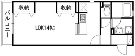 グラデーションの間取り画像