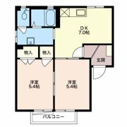 フレグランスHONEY Nの間取り画像