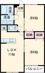 ブルーコートの間取り画像