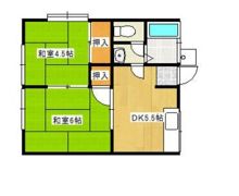 中野荘の間取り画像