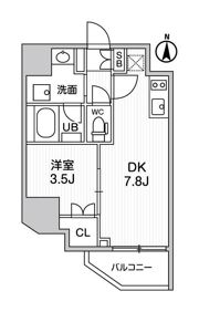 ･ALTERNA亀戸Ⅲの間取り画像