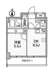 ･ALTERNA錦糸町の間取り画像
