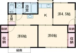 井草貸家9号棟の間取り画像