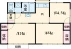 井草貸家9号棟の間取り画像
