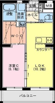 （仮称）日ノ出町YMマンションの間取り画像