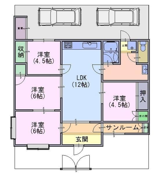 間取図