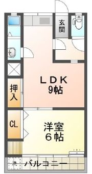 網干コーポの間取り画像