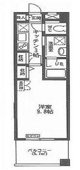ラ・クールさいたまの間取り画像