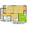 谷山仁部貸家の間取り画像
