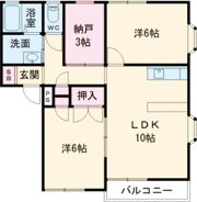 ジョイフルAの間取り画像