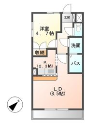 グランデ市毛の間取り画像