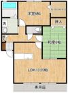 セジュール紫苑B棟の間取り画像