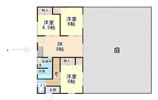 和歌山市直川平屋の間取り画像