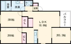 コンフォート寿の間取り画像