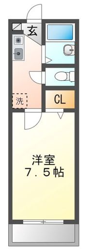 メゾンドプレステージの間取り画像