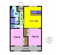 パークタウン畑中NCの間取り画像