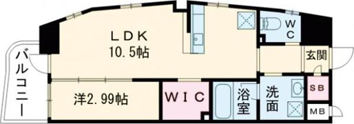 ラフィーネ上葛原の間取り画像