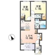 リッチレジデンスBの間取り画像