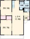 泉ハイツA棟の間取り画像