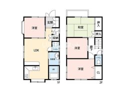 （仮称）座間市栗原中央戸建の間取り画像