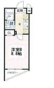 ヒルズ子安町の間取り画像