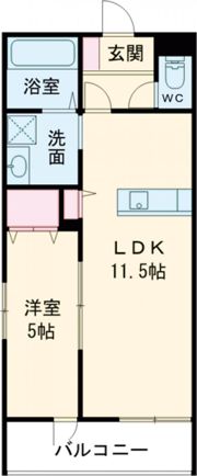 エスペランサⅡの間取り画像