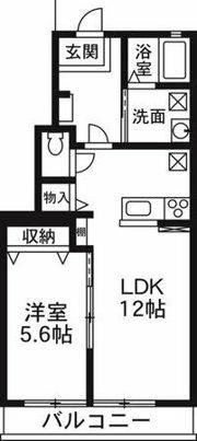 安堀ハイムの間取り画像