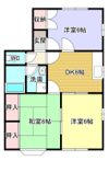 プラザ野本Bの間取り画像