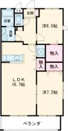 ルミエールⅡの間取り画像
