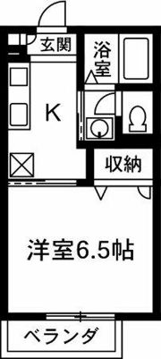 サンモールBの間取り画像