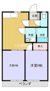 リバーサイド野本Ⅱの間取り画像