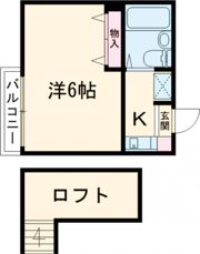 シティパレス学園前P7の間取り画像