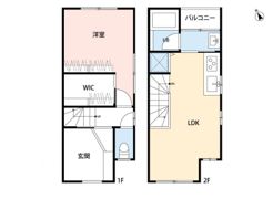 トレフル日野の間取り画像