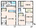 モダンストライプ入間川の間取り画像