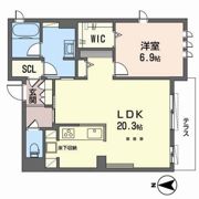シャーメゾン ル ボヌールの間取り画像