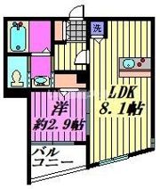 Mark Duo大和田Ⅰの間取り画像