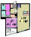 Mark Duo大和田Ⅰの間取り画像