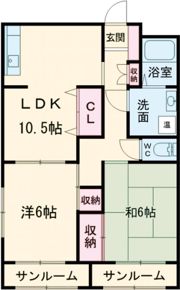 第一坂野ビルの間取り画像