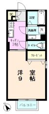 スプリングヒルズAの間取り画像