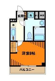 ライジングプレイス八王子みなみ野の間取り画像