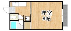 コーポサンシャインの間取り画像